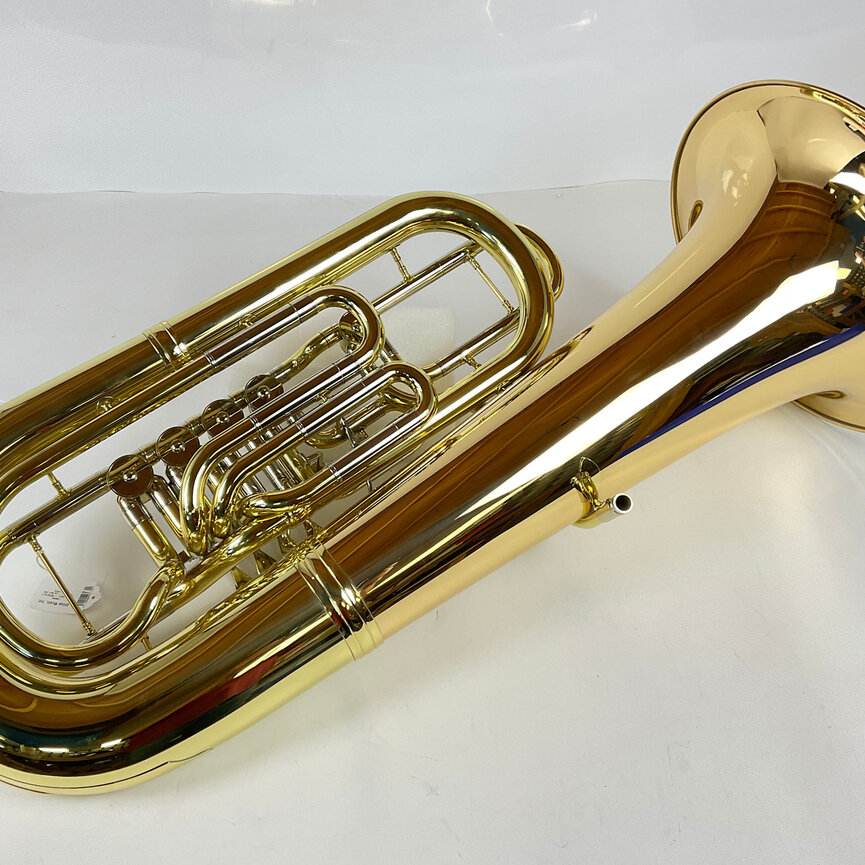 Demo Eastman EBF864G F Tuba, Gold Brass Bell (SN: 2402493)