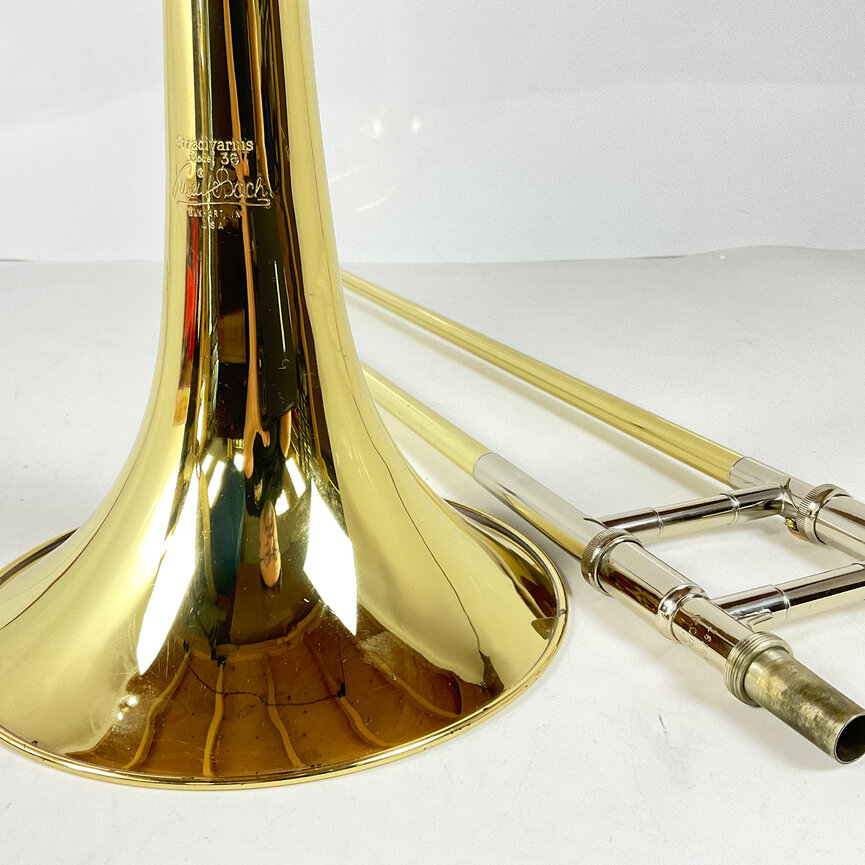 Used Bach 36BO Bb/F Tenor Trombone (SN: 161695)