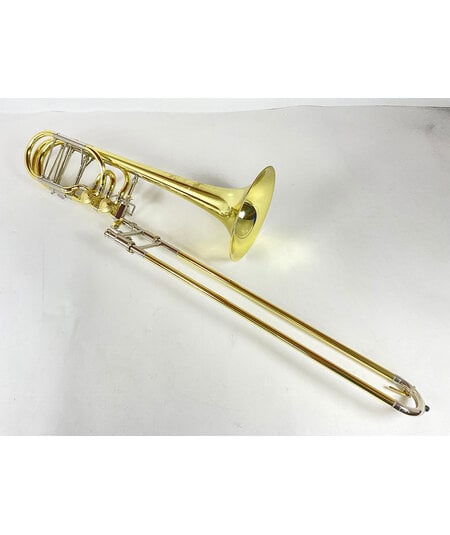 Used S.E. Shires Q Series TBQ36YRX Bb/F/Gb/D Bass Trombone (SN: Q19064)