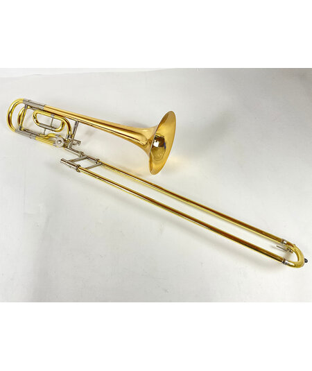 Used Yamaha YSL-820GII Bb/F Tenor Trombone (SN: 496287)