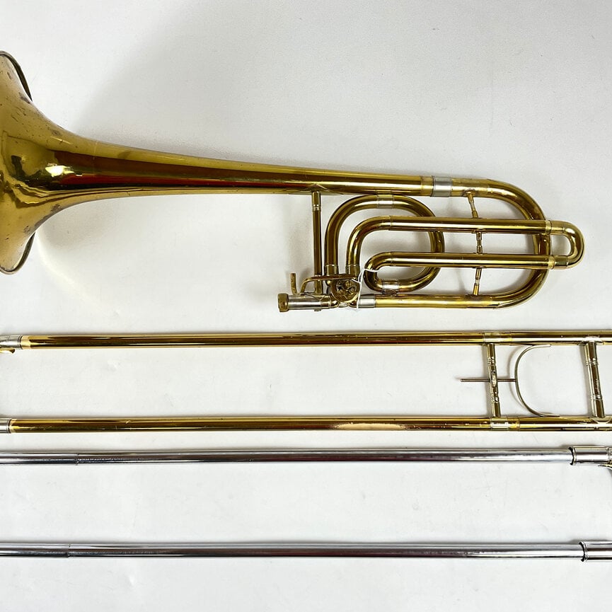 Used Conn "Elkhart" 70H Bb/F Bass Trombone (SN: 403408)
