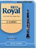 Rico Royal E-Flat Clarinet Reeds, Strength 10 pack