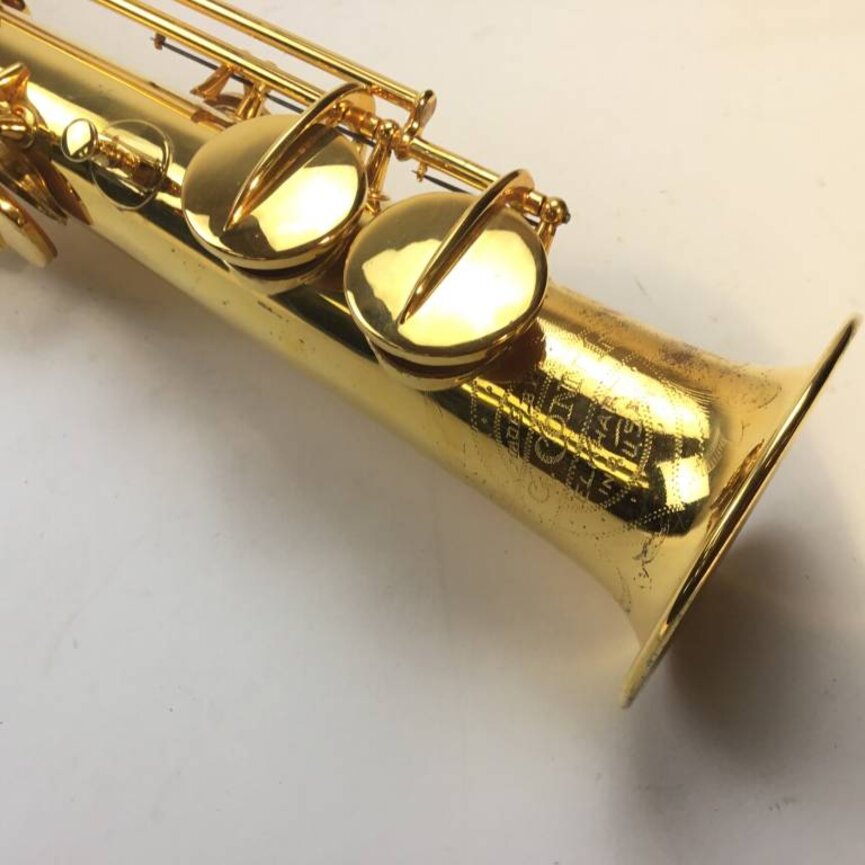 Used Conn Gold Plated Soprano Saxophone (SN: M147337)