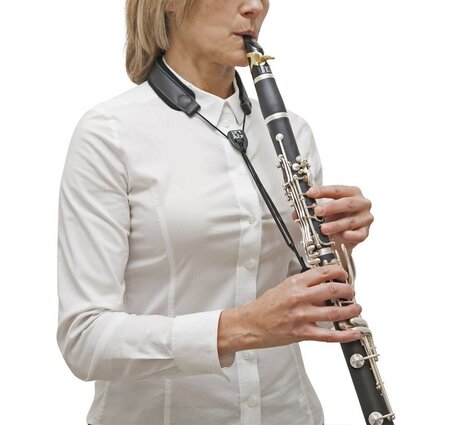 BG C23E Clarinet Leather Strap