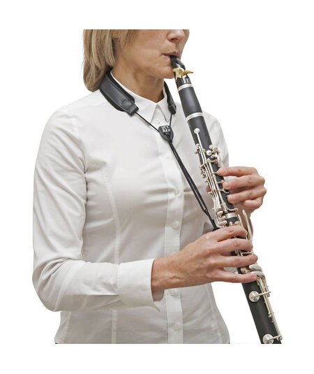 BG C23E Clarinet Leather Strap