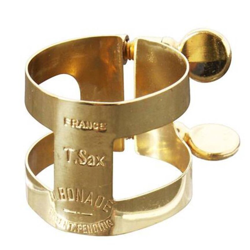 Bonade 2255UG Tenor Saxophone Ligature - Lacquered - Inverted