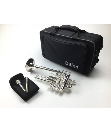 Dillon Bb/A Piccolo Trumpet in Silver