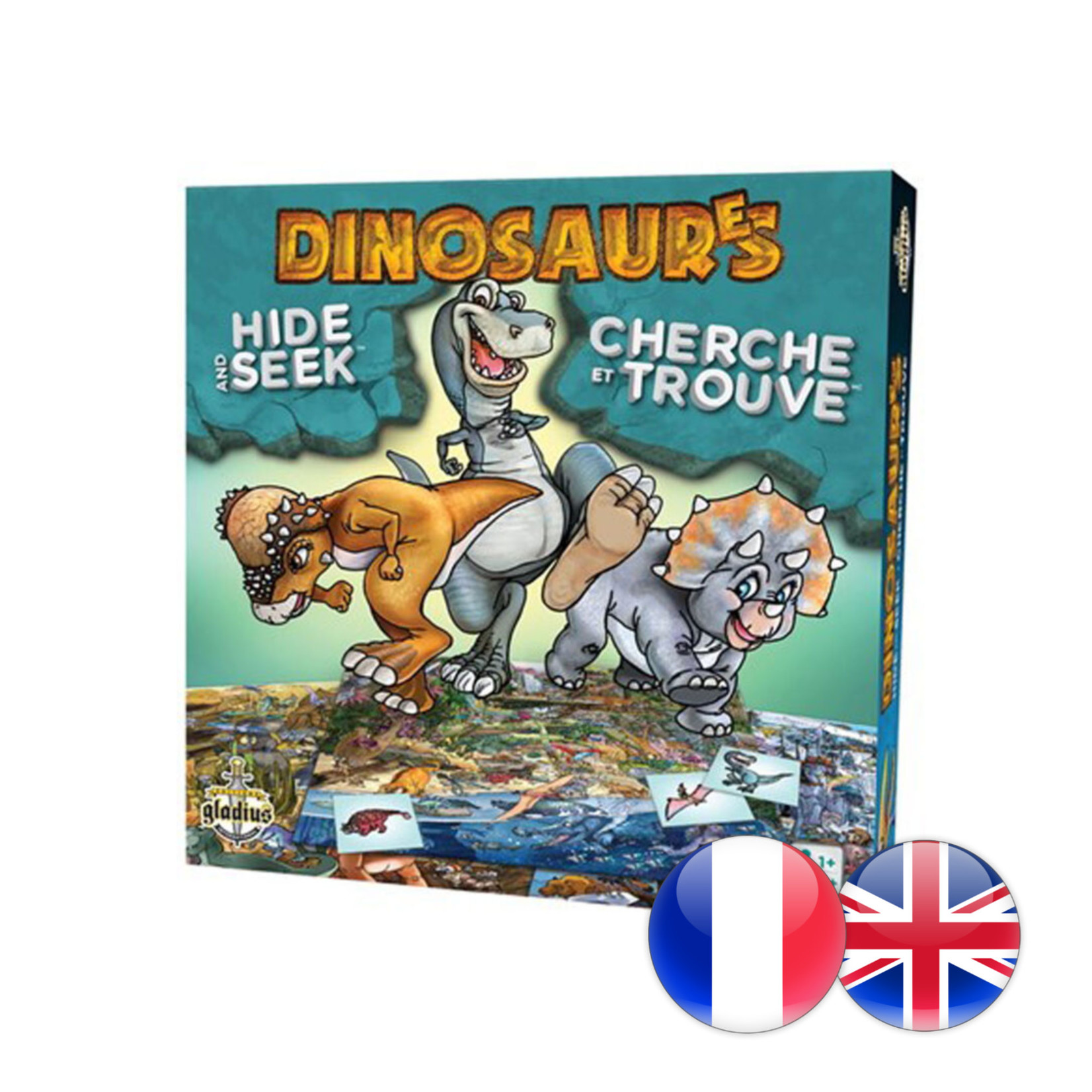 Gladius Cherche & Trouve Dinosaures