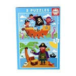 Educa Puzzle 2 x 20: Pirates