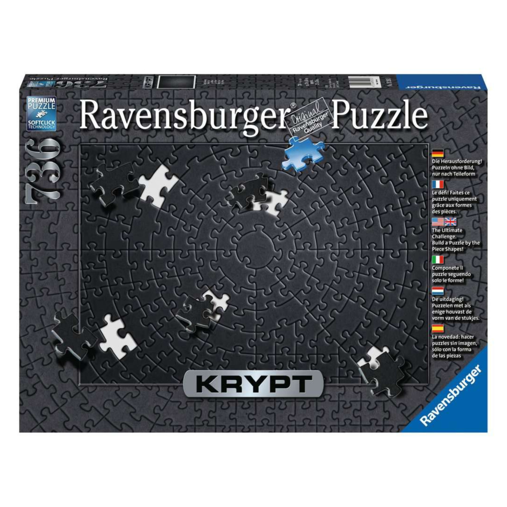 Ravensburger Puzzle 736 : Krypt Noir