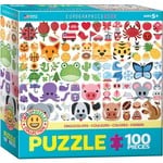 Eurographics Puzzle 100: Emoji Colors