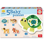 Educa Puzzle bébé 5: Petits animaux
