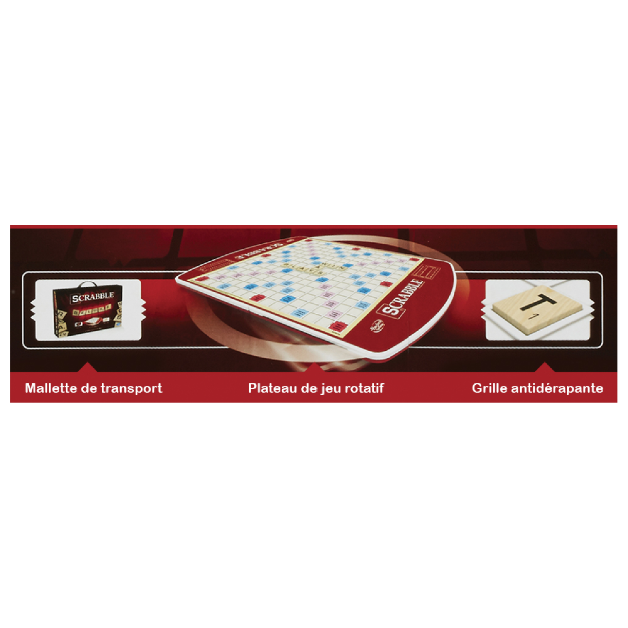 Scrabble Deluxe français L'As des jeux