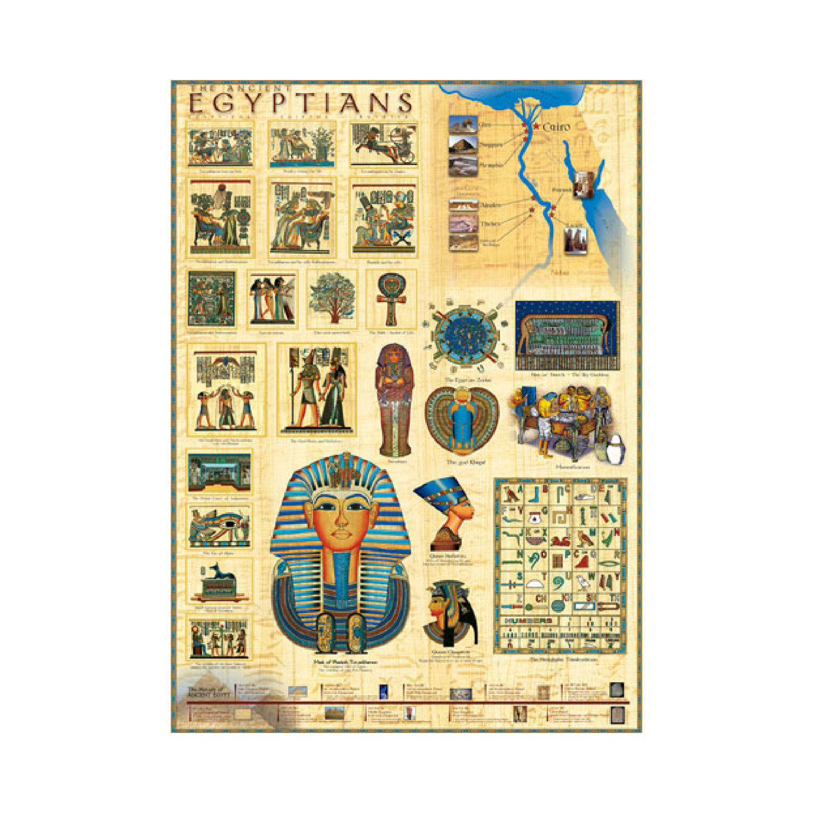 Eurographics Puzzle 1000: Ancient Egyptians