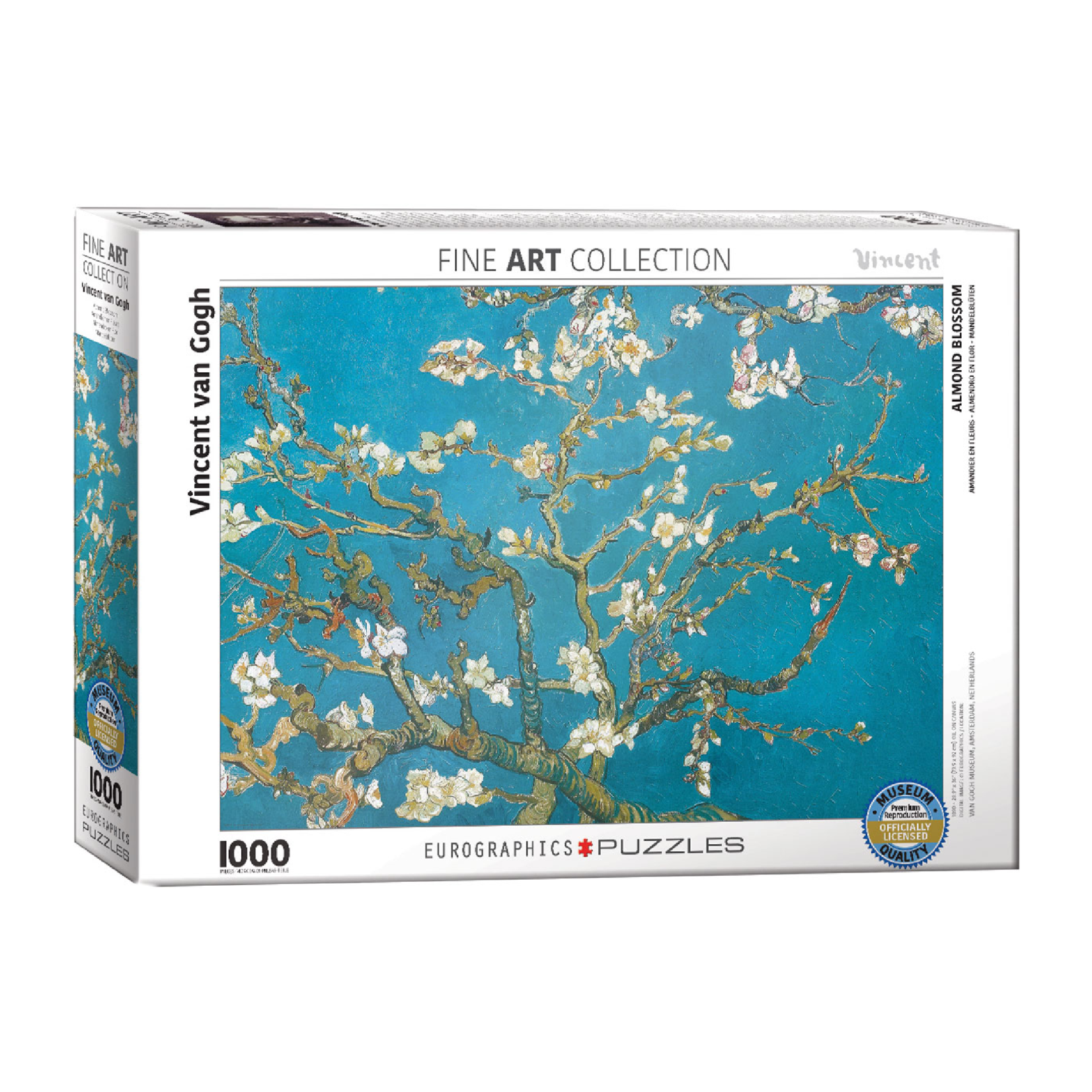 Eurographics Puzzle 1000: Almond Tree Branches in Bloom by Vincent Van Gogh