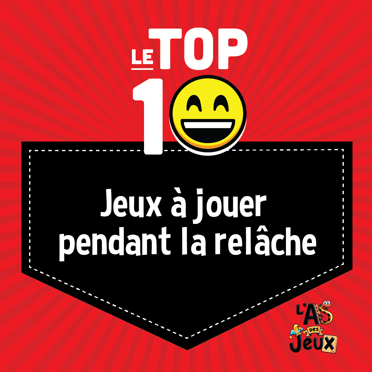 Top 10: Jeux à jouer pendant la relâche