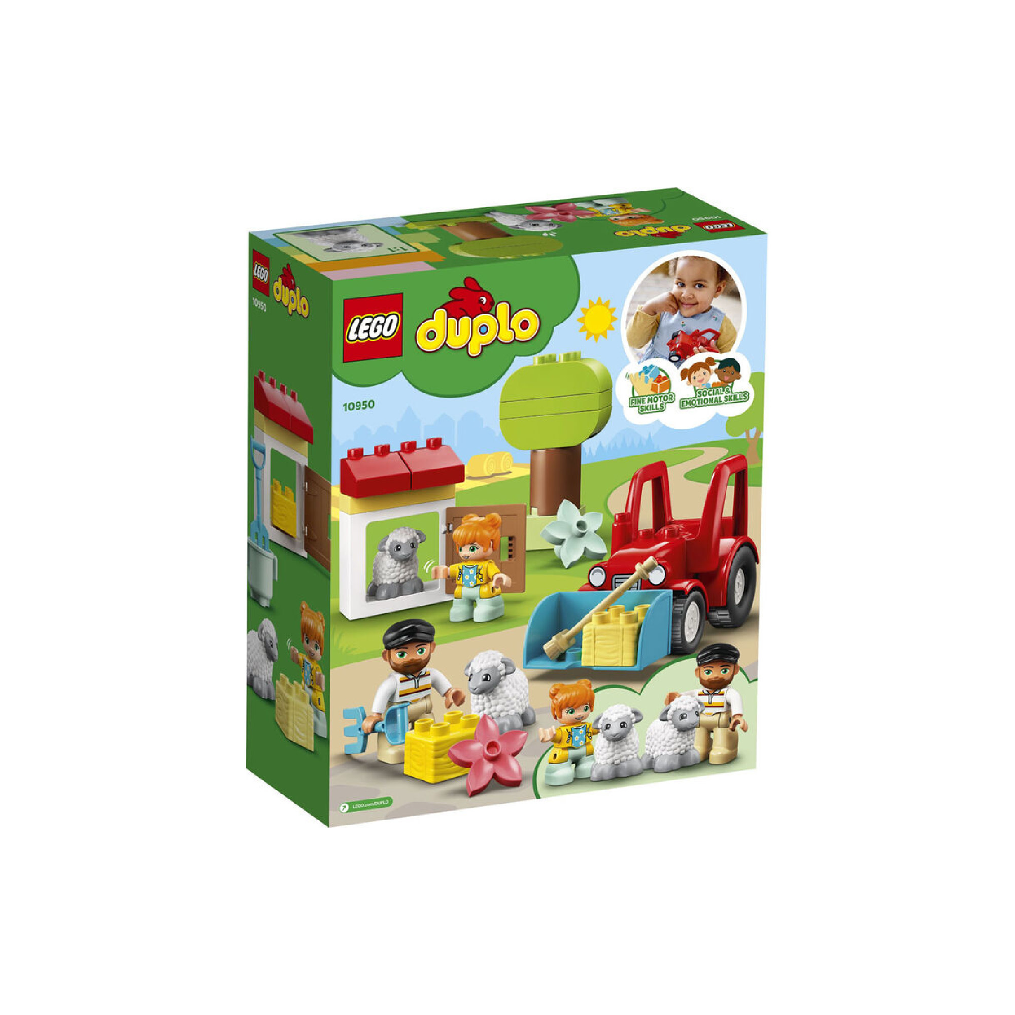 Lego Lego Duplo Le Tracteur Et Les Animaux L As Des Jeux