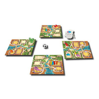 Jeu Draftosaurus pour toute la famille