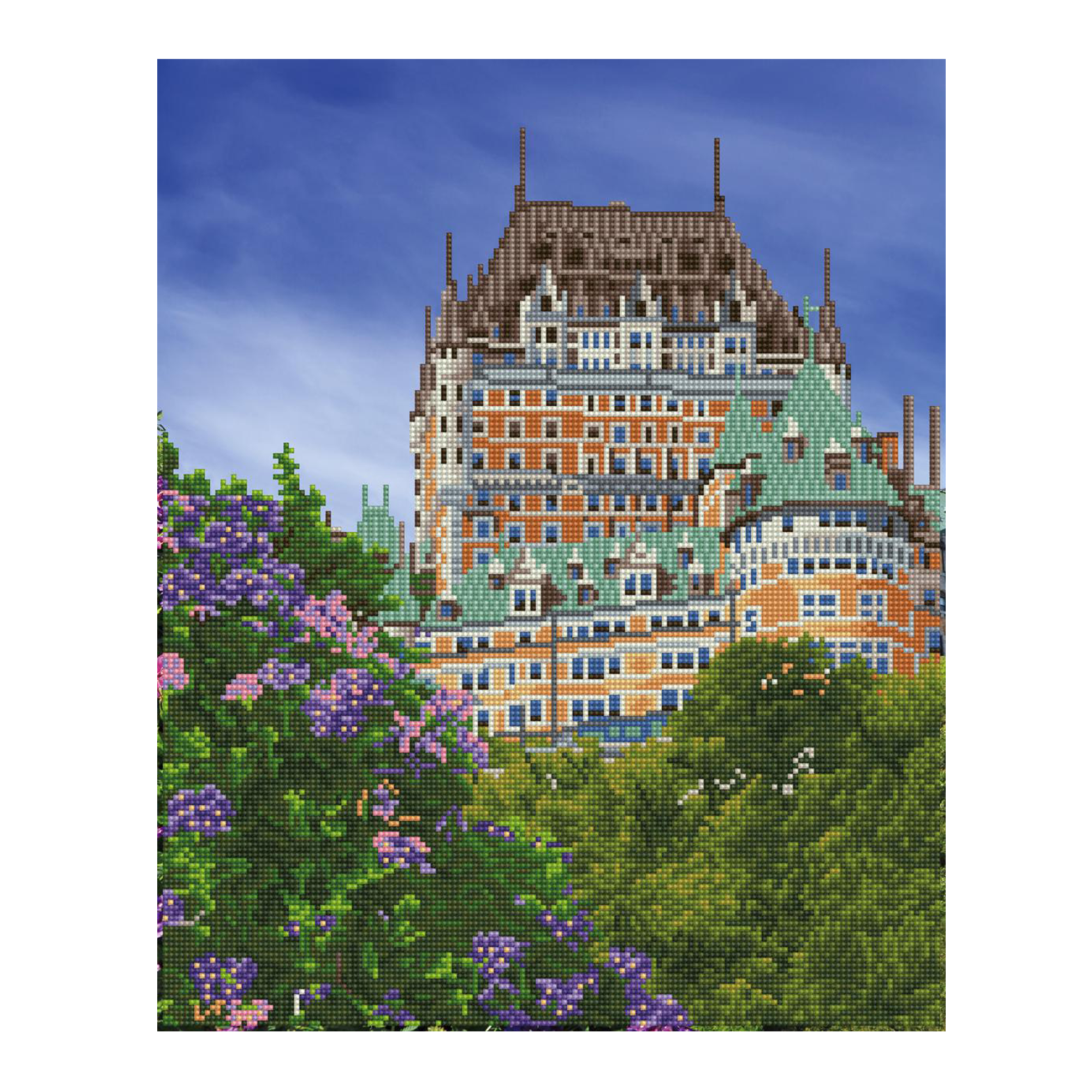 Diamond Dotz Chateau Frontenac L As Des Jeux L As Des Jeux