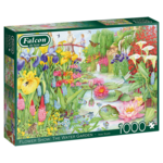 Falcon Puzzle 1000: Flower Show - The Water Garden