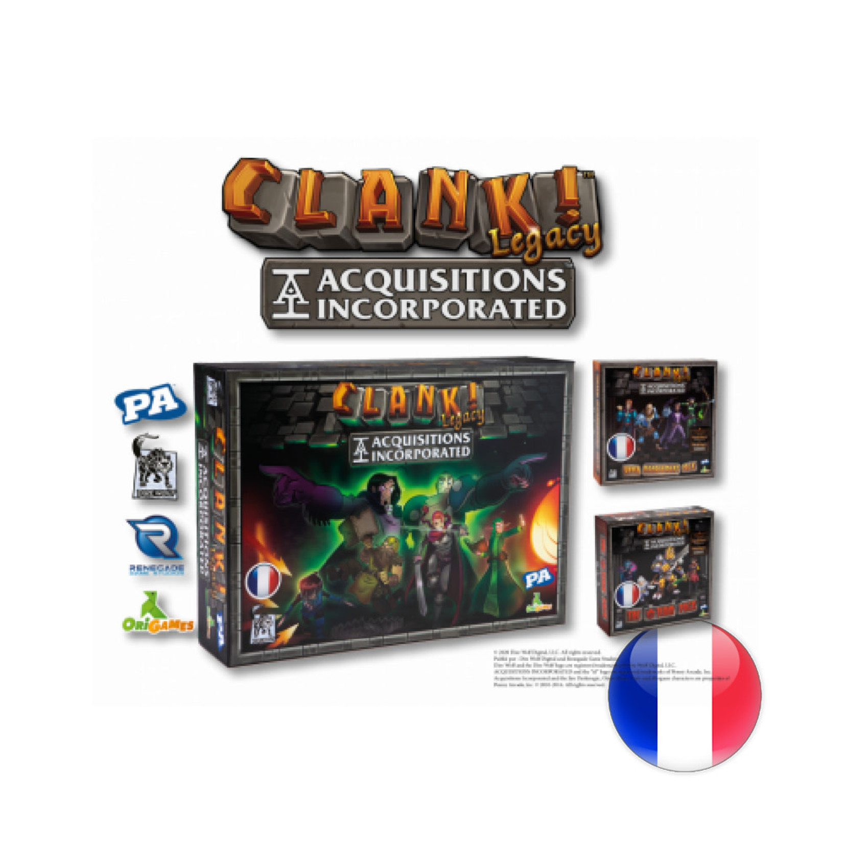 Origames Clank Legacy: Acquisitions Incorporated VF - Avant Première