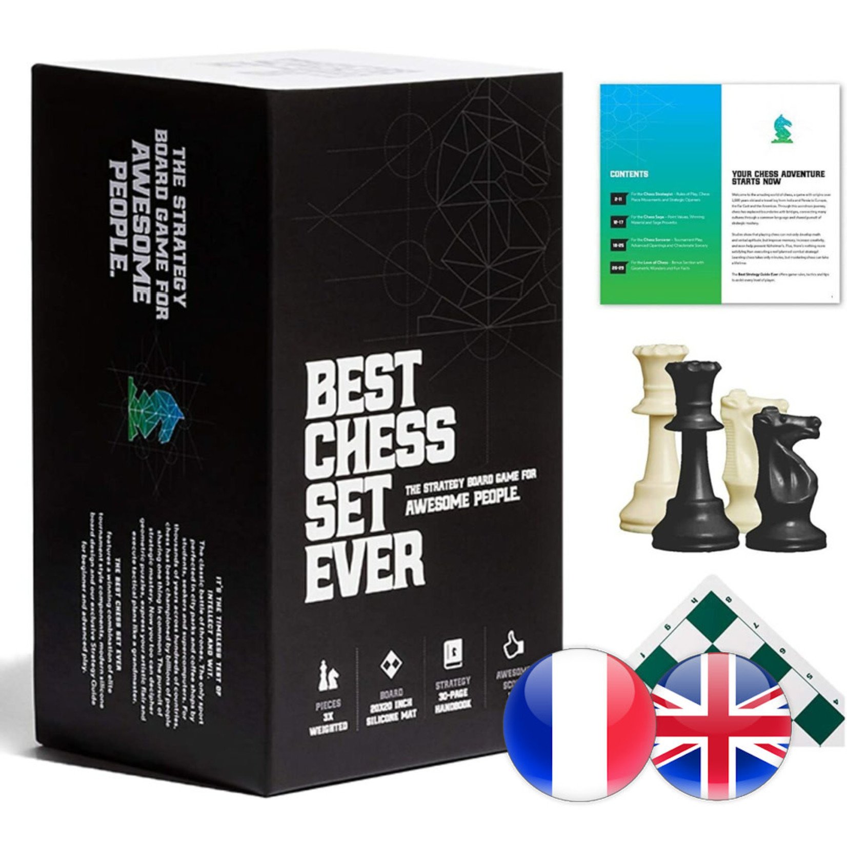 Best Chess Set Ever Best Chess Set Ever XL (Green) - Échecs