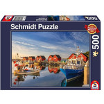 Schmidt Puzzle 500: Fishing Harbor - Weisse Wiek