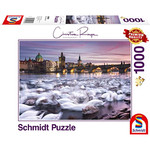 Schmidt Puzzle 1000: Prague - Swans