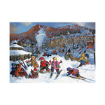 Clementoni Puzzle 500: Paquin - Lodge de la montagne