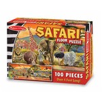 Melissa & Doug Puzzle plancher 100: Safari