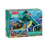Melissa & Doug Puzzle plancher 200: Underwater Oasis