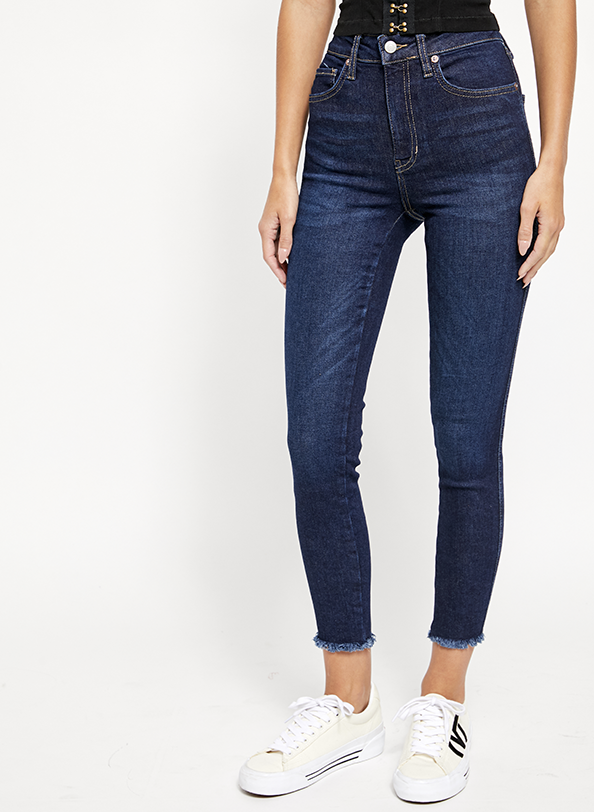 Raw High Rise Jegging by Free People - Little Gypsie Boutique