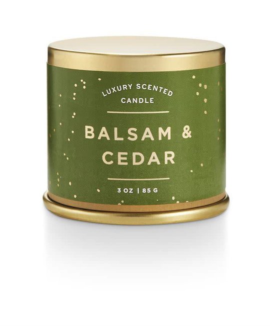 illume - ILL Noble Holiday Balsam and Cedar Tin Candle