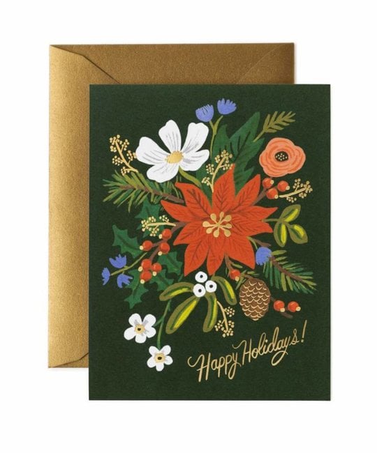 Rifle Paper Co - RP Rifle Paper - Holiday Bouquet Note Set