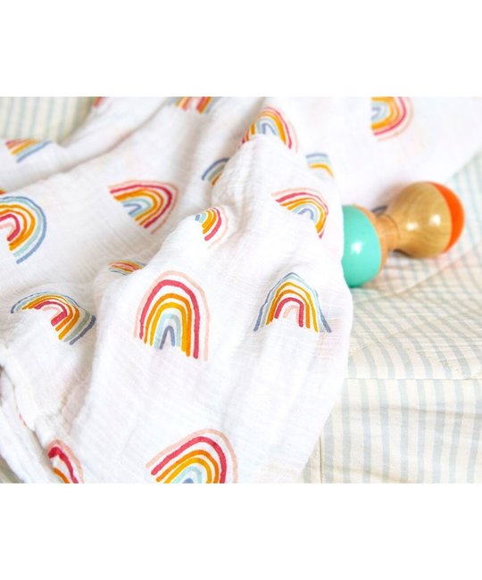 rainbow swaddle