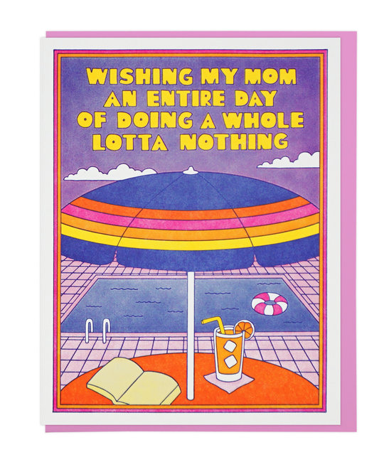 Lucky Horse Press - LHP Mom, Entire Day of Doing Nothing