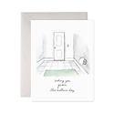 E. Frances Paper Studio - EF Bathroom Peace Mother's Day Card