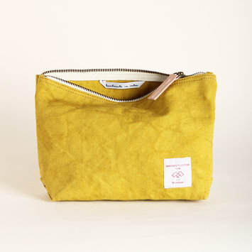 IMMODEST COTTON x Fleabags - IMC Chartreuse Mini Sardine Pouch