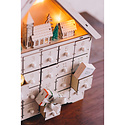 One Hundred 80 Degrees - 180 Light Up White Advent Calendar House