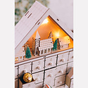 One Hundred 80 Degrees - 180 Light Up White Advent Calendar House