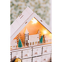 One Hundred 80 Degrees - 180 Light Up White Advent Calendar House
