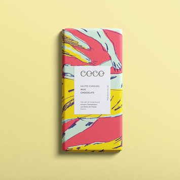 Coco Chocolatier - COCO Coco Chocolatier - Salted Caramel Chocolate Bar