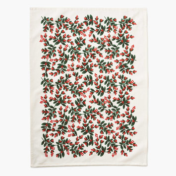 Rifle Paper Co - RP Rifle Paper Co Mistletoe Tea Towel