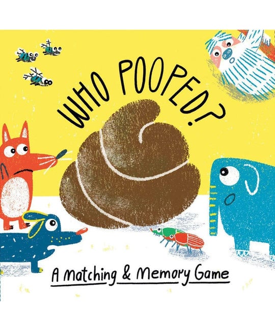 Chronicle Books - CB Who Pooped? A Matching & Memory Game