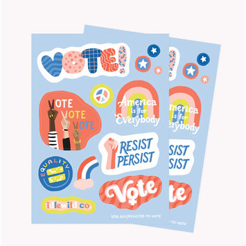 Idlewild Co - ID Idlewild Co - Vote Sticker Sheets