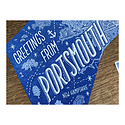 Noteworthy Paper and Press - NPP Greetings From Portsmouth Postcard