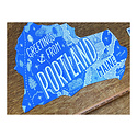 Noteworthy Paper and Press - NPP Greetings From Portland, Maine Postcard