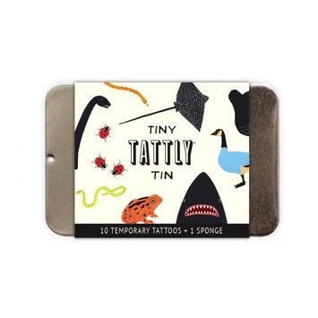 Tattly - TA Tattly -  Tiny Animals Tin of Mini Tattoos