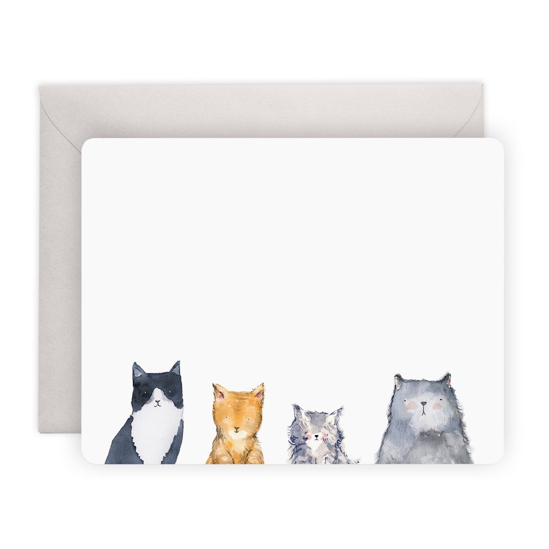 E. Frances Paper Studio - EF Cat's Meow Notes, Set of 8