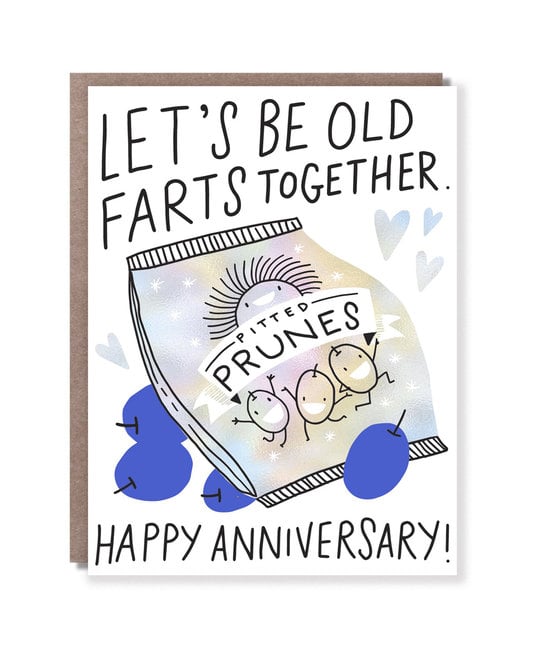 Hello!Lucky - HL Old Farts Anniversary Card